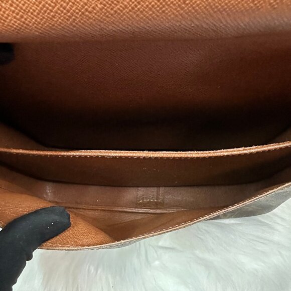 Authentic Louis Vuitton Monogram Cartouchiere GM Crossbody Shoulder Bag - Picture 11 of 12